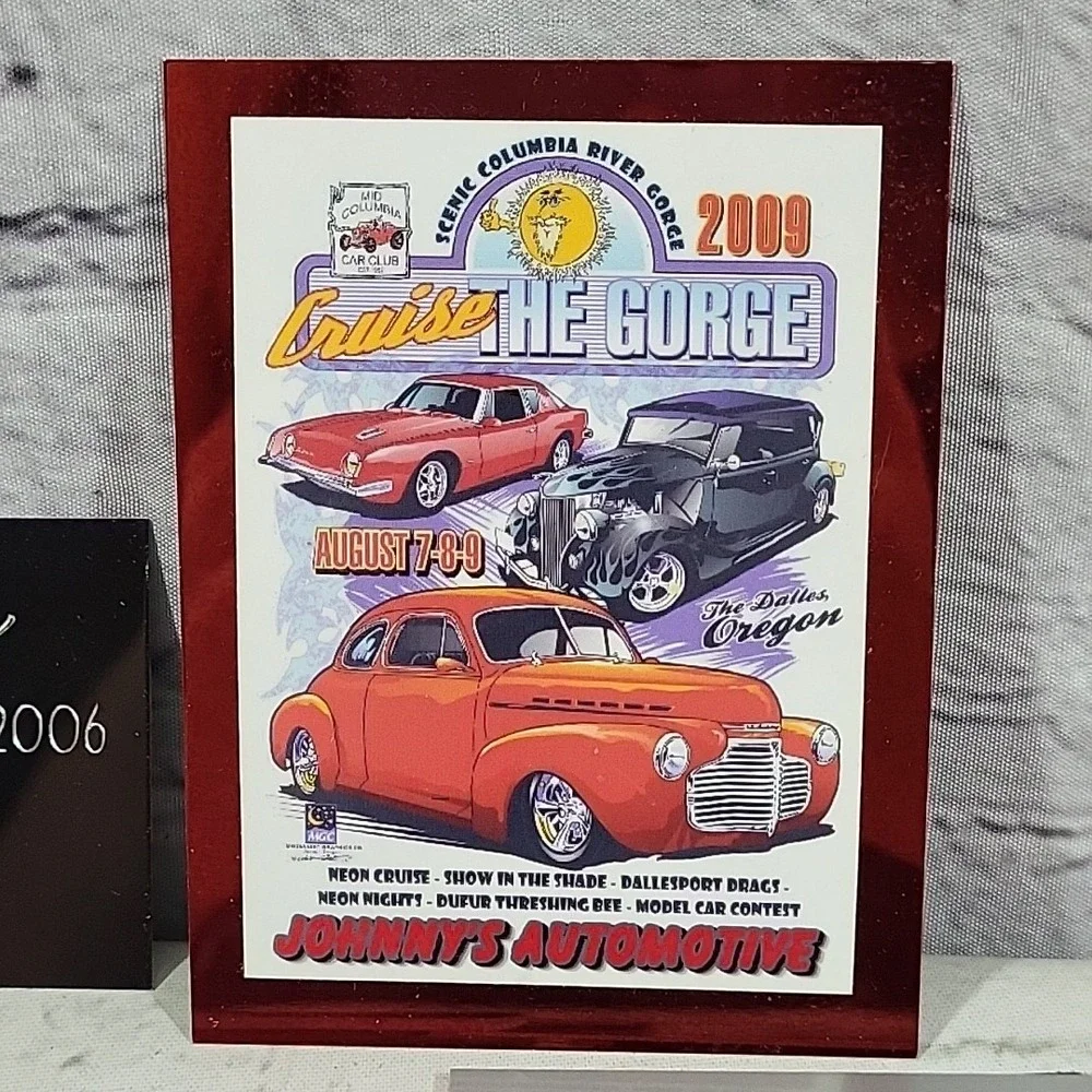 Cruise-In Classic Car Show Souvenir Fridge Magnets Lot Of 8 Oregon